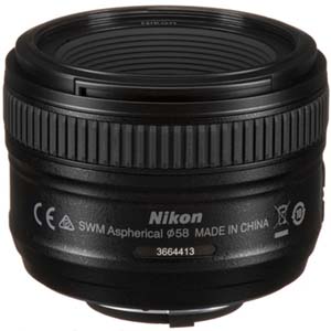 Nikon 50mm f/1.8G AF-S NIKKOR