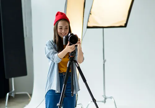 Camera for product photography