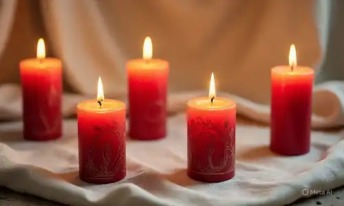 How to get a picture on a candle