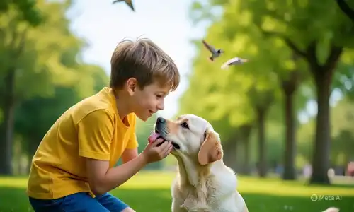 poses with pets