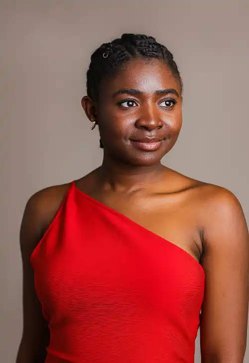 portrait photo retouching before